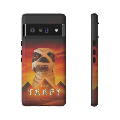 The Teefy Phone Case: Perfect for Teef and Classic Horror Enthusiasts