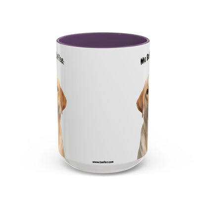 Funny Labrador Retriever Coffee Mug – Me Before Coffee / Me After Coffee – Cute Lab Teeth Design – Teefers Original