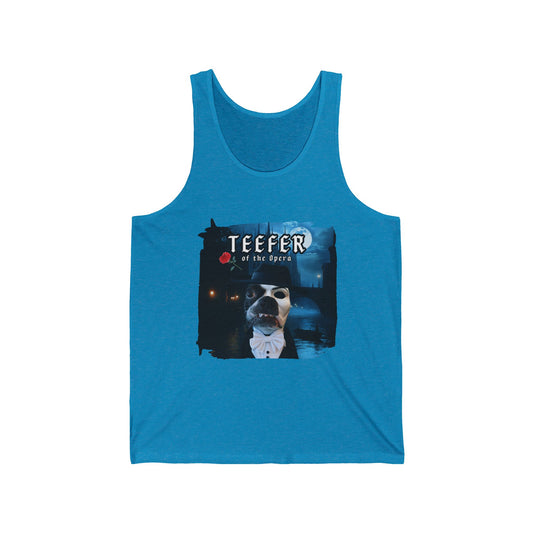 Teefer of the Opera Unisex Tank Top: Stage Presence Wear