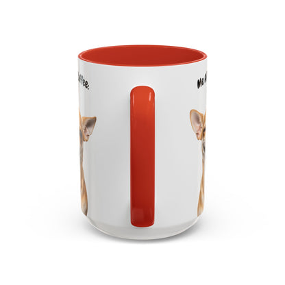 Funny Chihuahua Coffee Mug – Me Before Coffee / Me After Coffee – Cute Chihuahua Teeth Design – Teefers Original