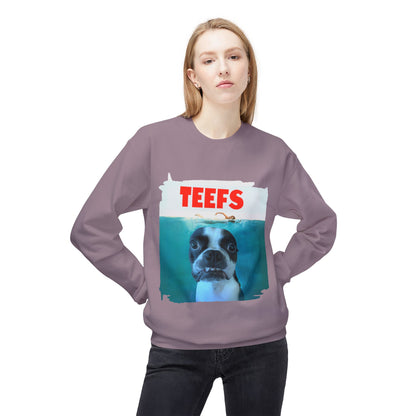 Teefs Crewneck Sweatshirt: Ocean Predator Comfort