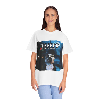 Teefer of the Opera Unisex T-Shirt: Curtain Call Comfort