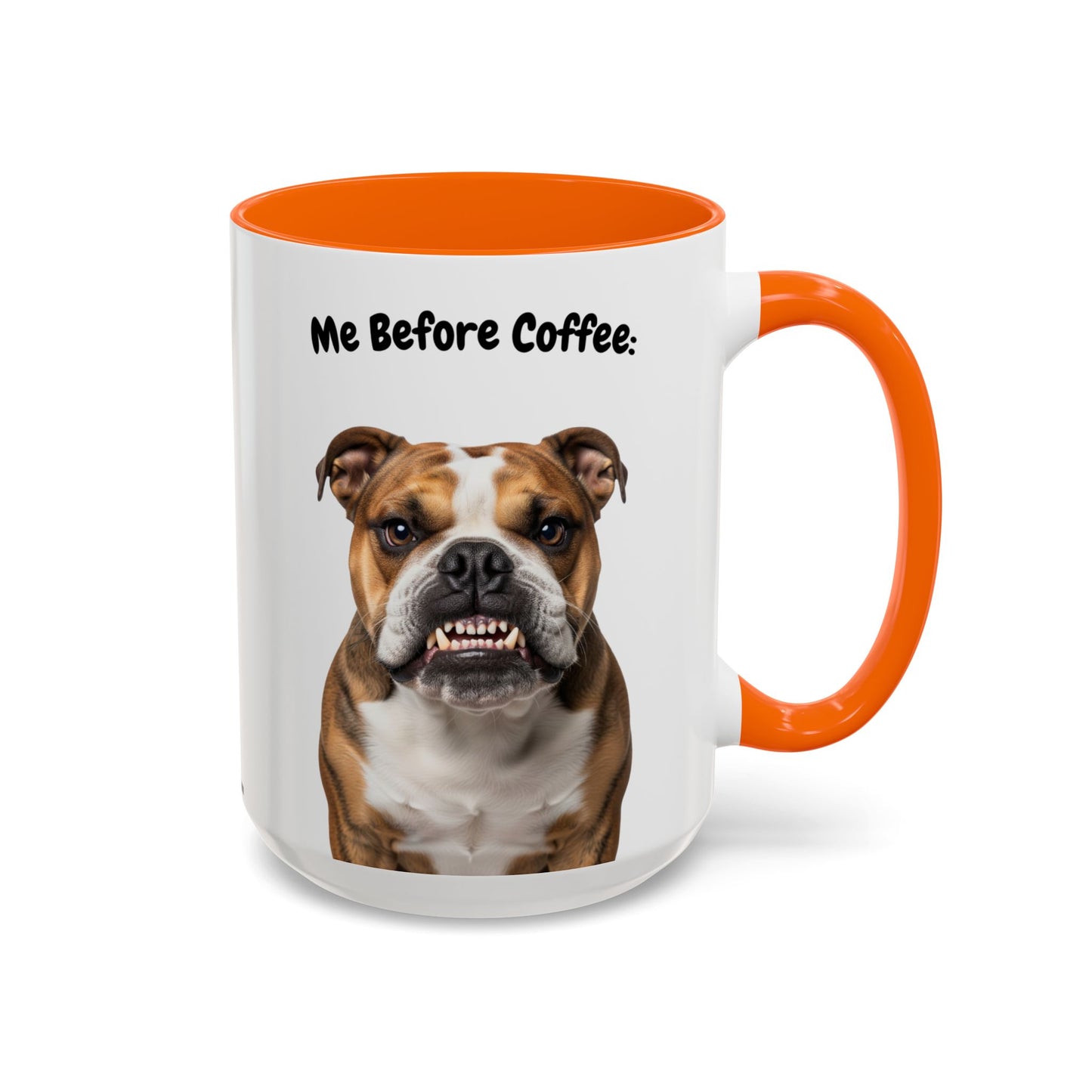 Bulldog Before & After Coffee Mug