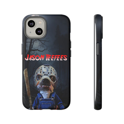 Masked Mischief: Jason Teefees Phone Case