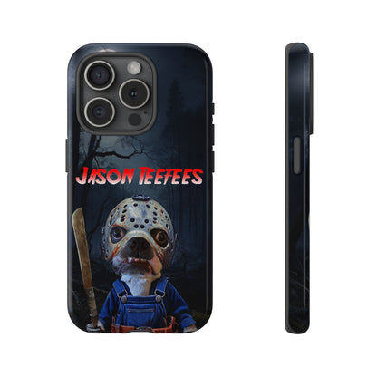 Masked Mischief: Jason Teefees Phone Case