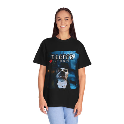 Teefer of the Opera Unisex T-Shirt: Curtain Call Comfort
