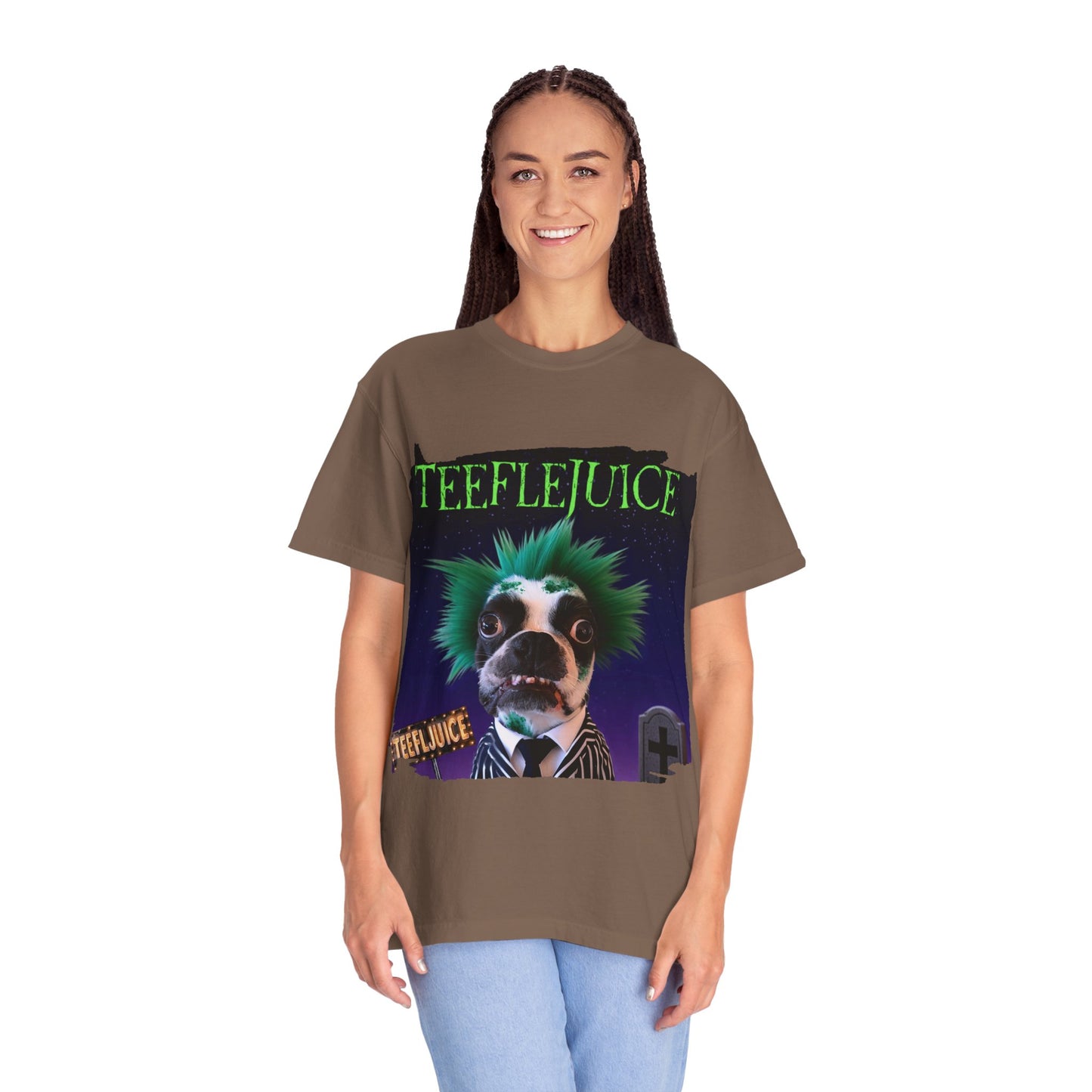Teeflejuice Unisex T-Shirt: Stylishly Spooky Comfort