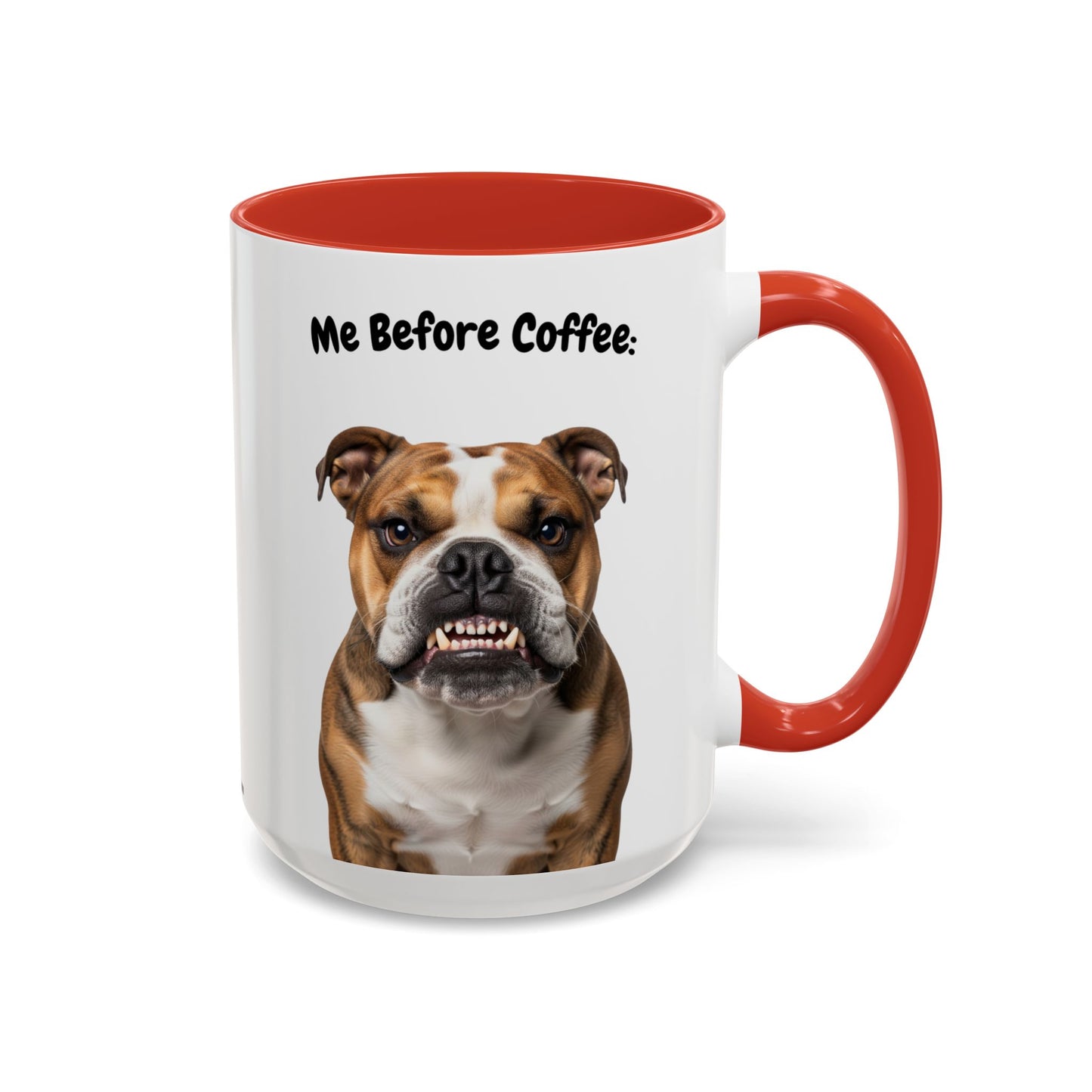 Bulldog Before & After Coffee Mug