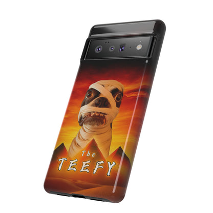 The Teefy Phone Case: Perfect for Teef and Classic Horror Enthusiasts