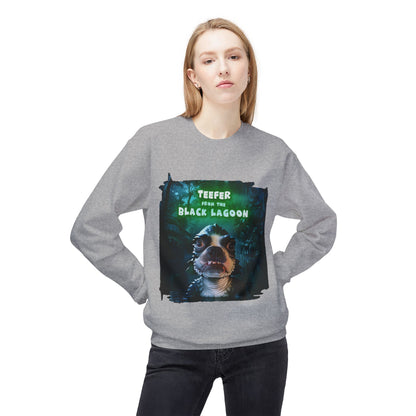 Teefer from the Black Lagoon Crewneck Sweatshirt: Lagoon Depths Comfort