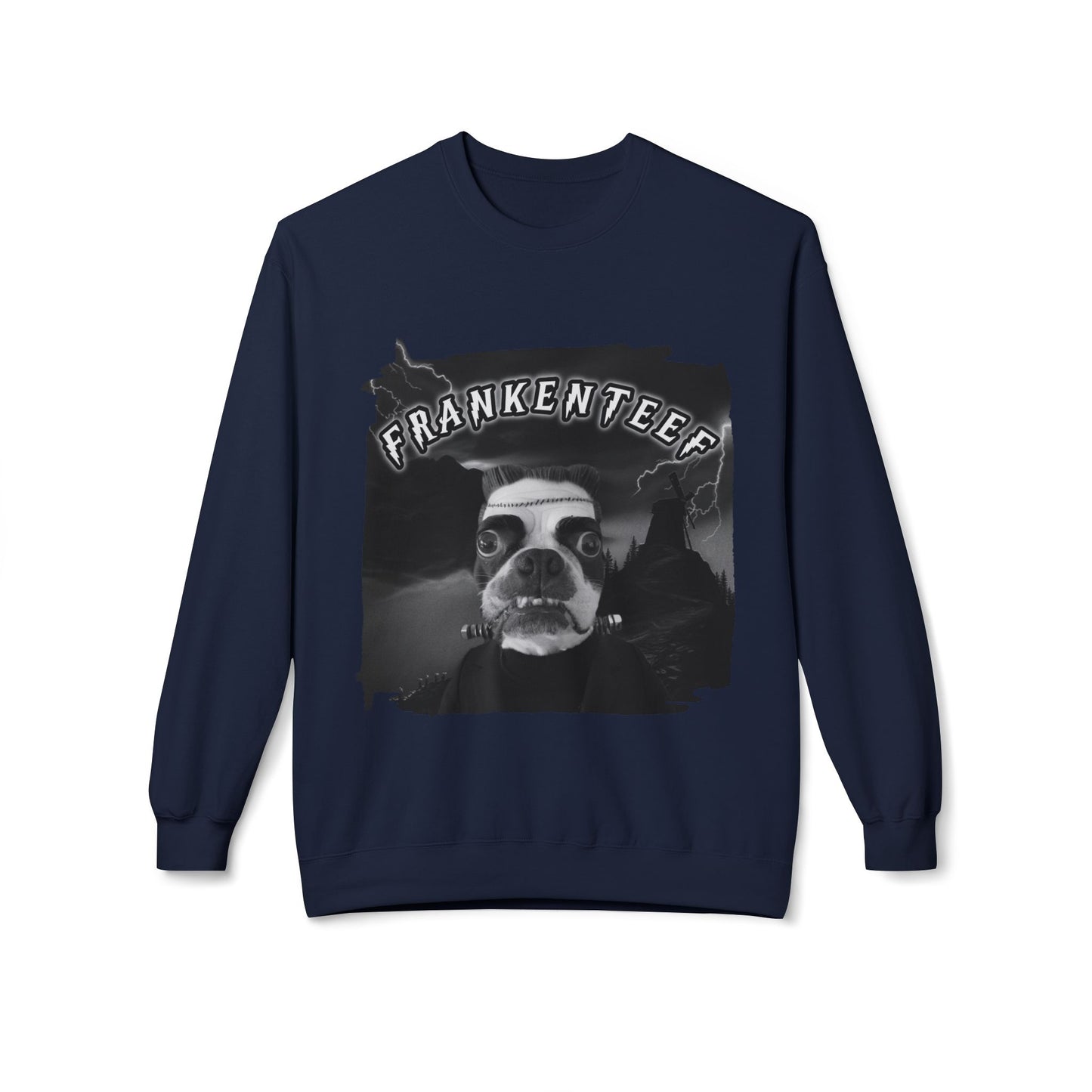 Frankenteef Crewneck Sweatshirt: Monster's Embrace