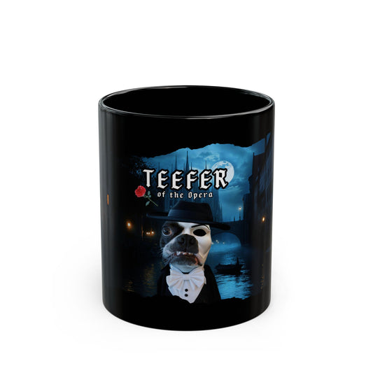 Teefer of the Opera Coffee Mug: Melodic Brews