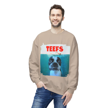 Teefs Crewneck Sweatshirt: Ocean Predator Comfort