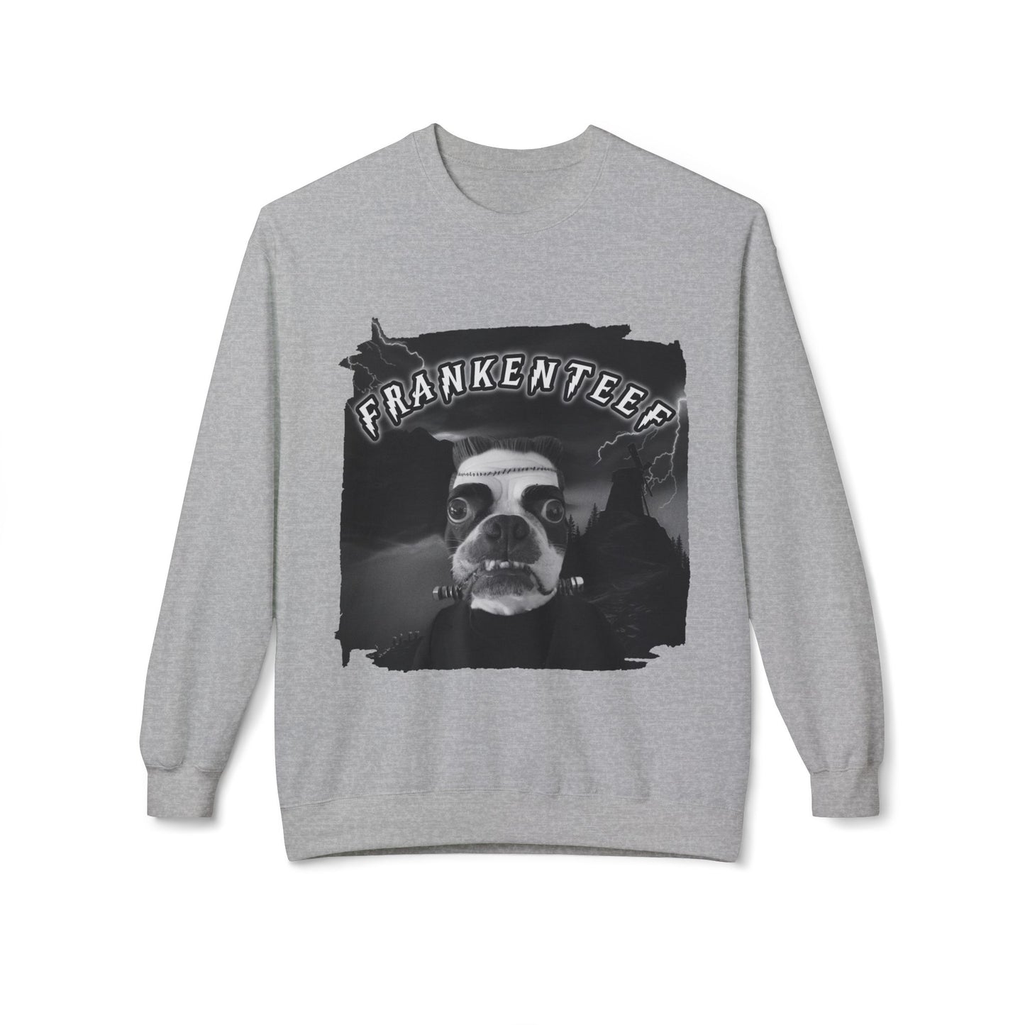 Frankenteef Crewneck Sweatshirt: Monster's Embrace
