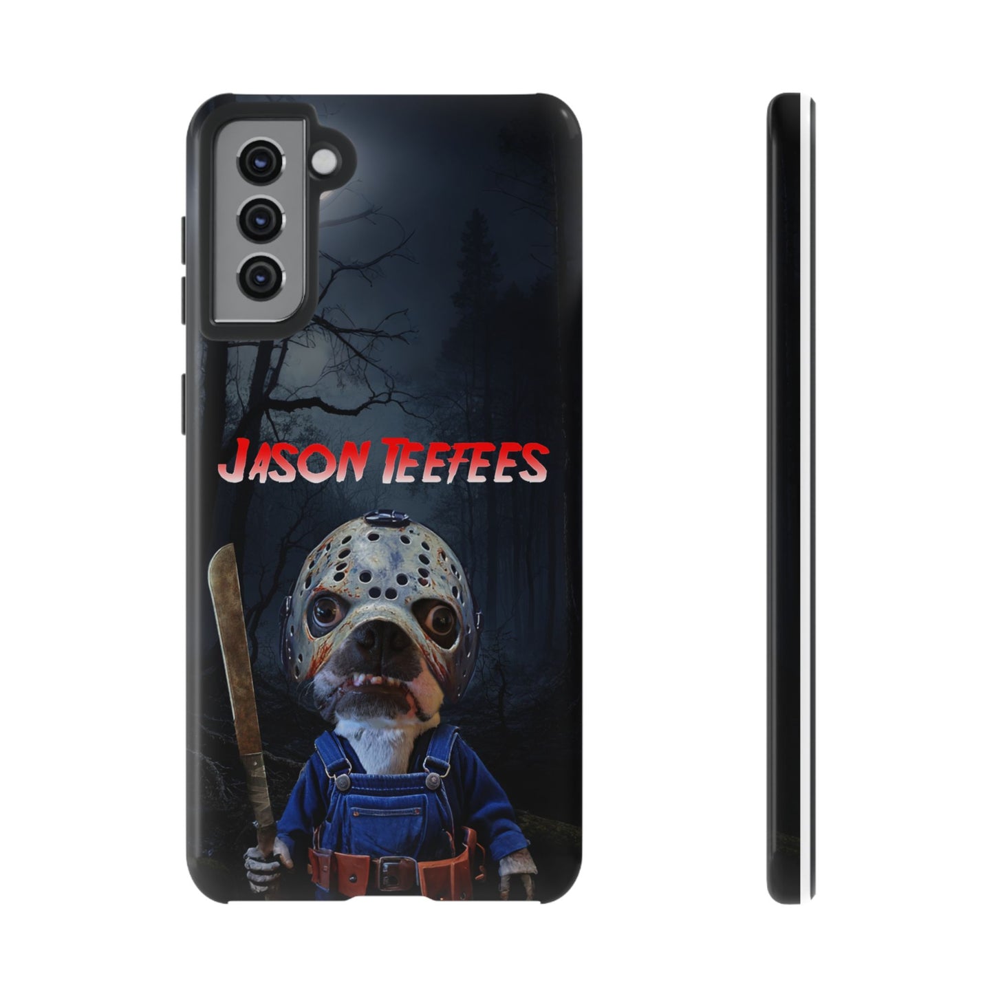 Masked Mischief: Jason Teefees Phone Case