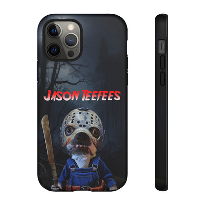 Masked Mischief: Jason Teefees Phone Case