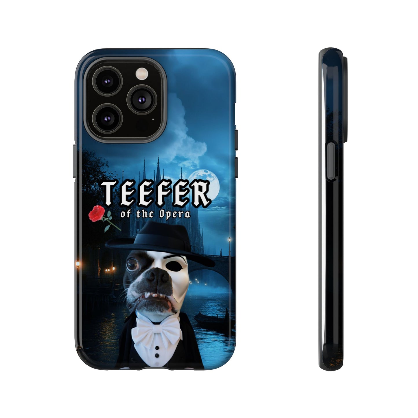 Teefer of the Opera Phone Case: Dramatic Elegance