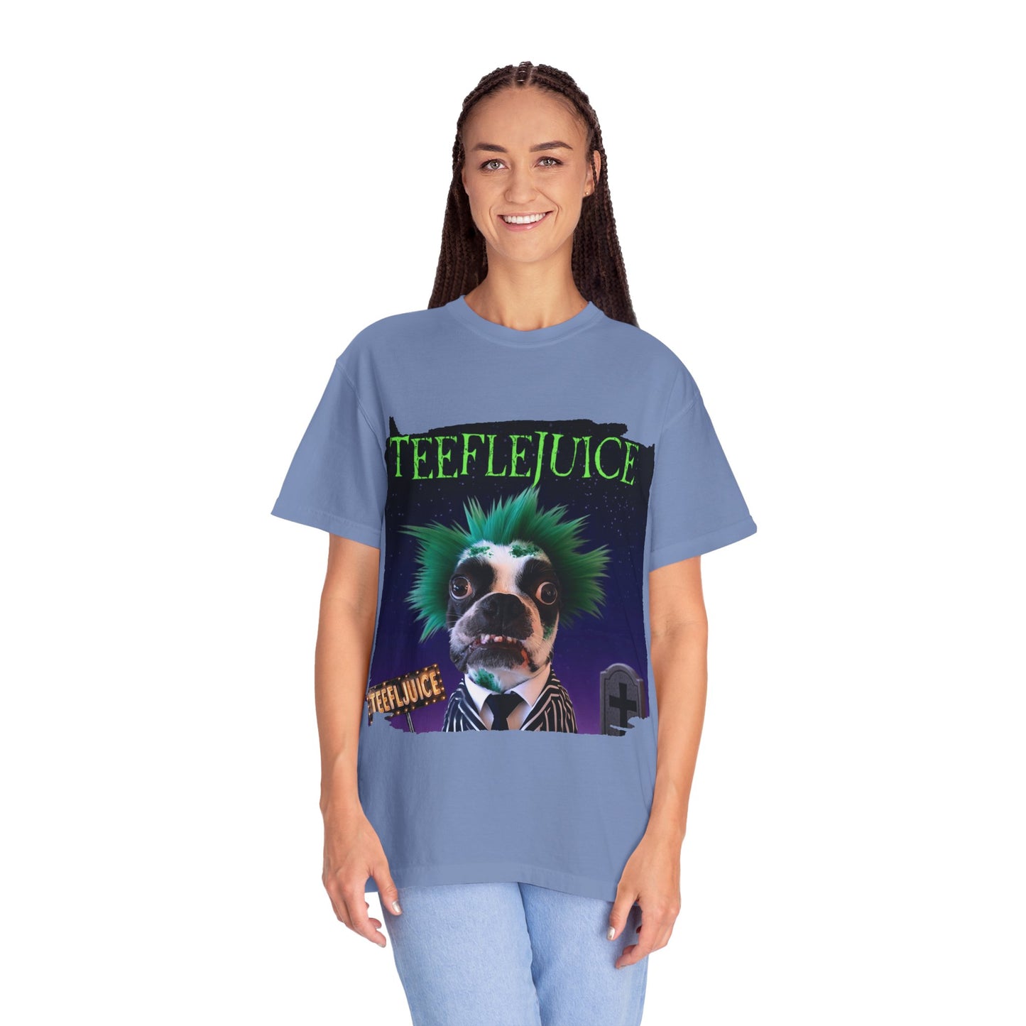 Teeflejuice Unisex T-Shirt: Stylishly Spooky Comfort
