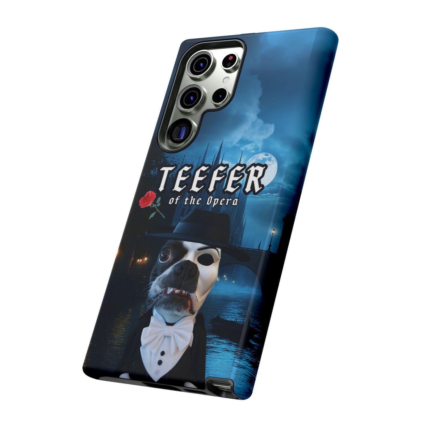Teefer of the Opera Phone Case: Dramatic Elegance