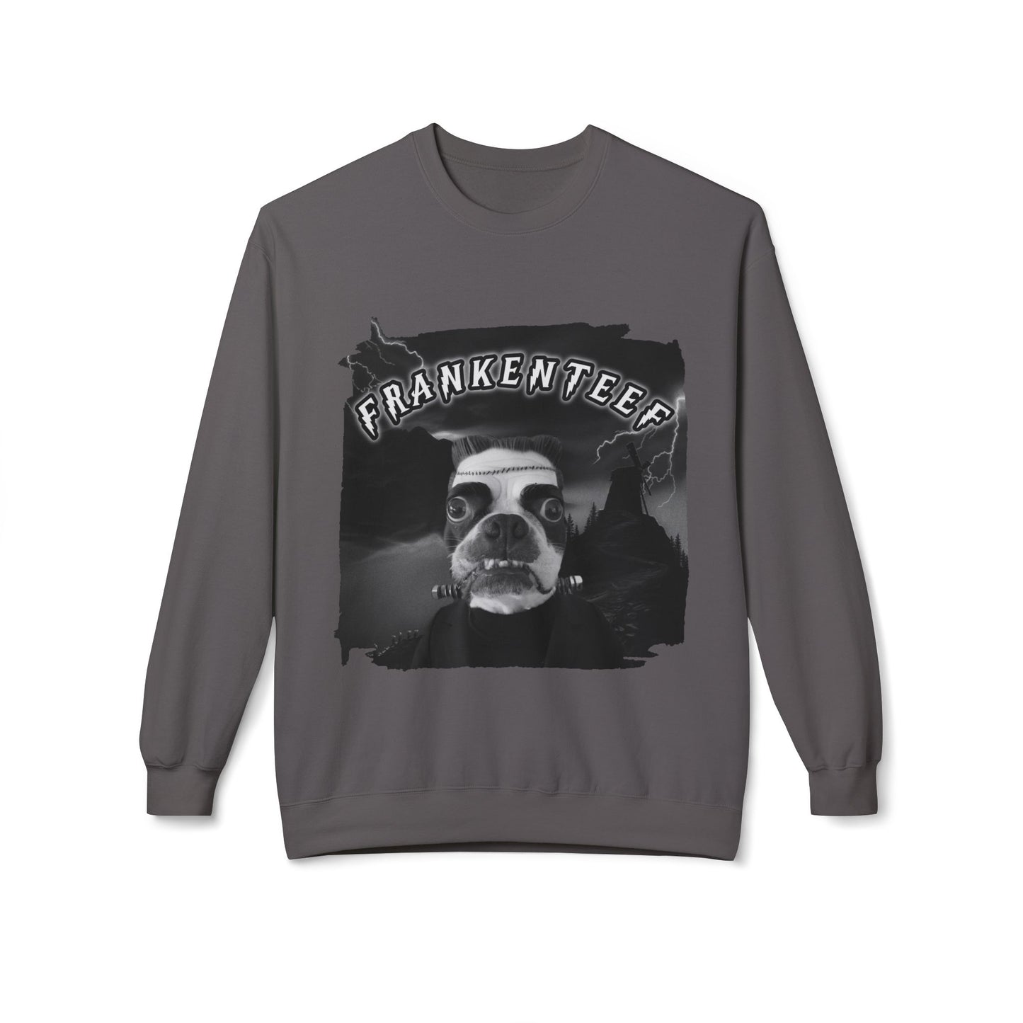 Frankenteef Crewneck Sweatshirt: Monster's Embrace