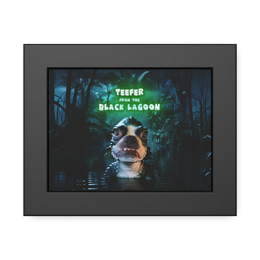 Teefer from the Black Lagoon Framed Poster: Lagoon Legend
