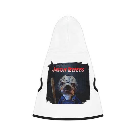 Jason Teefees Pet Hoodie: Creepy Cute Comfort
