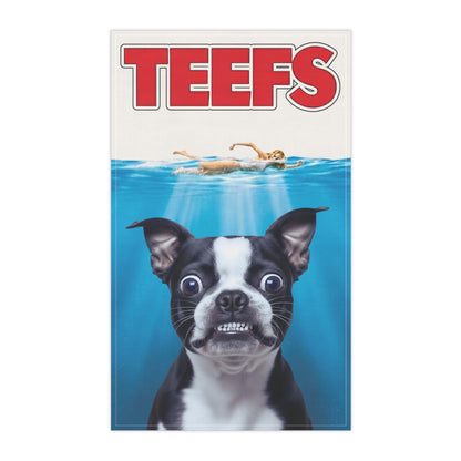 Boston Terrier TEEFS Tea Towel