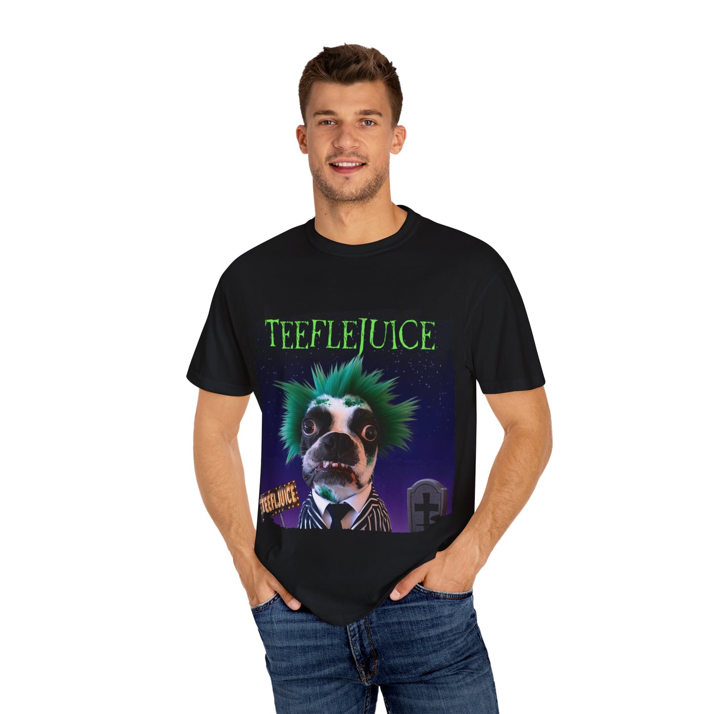 Teeflejuice Unisex T-Shirt: Stylishly Spooky Comfort