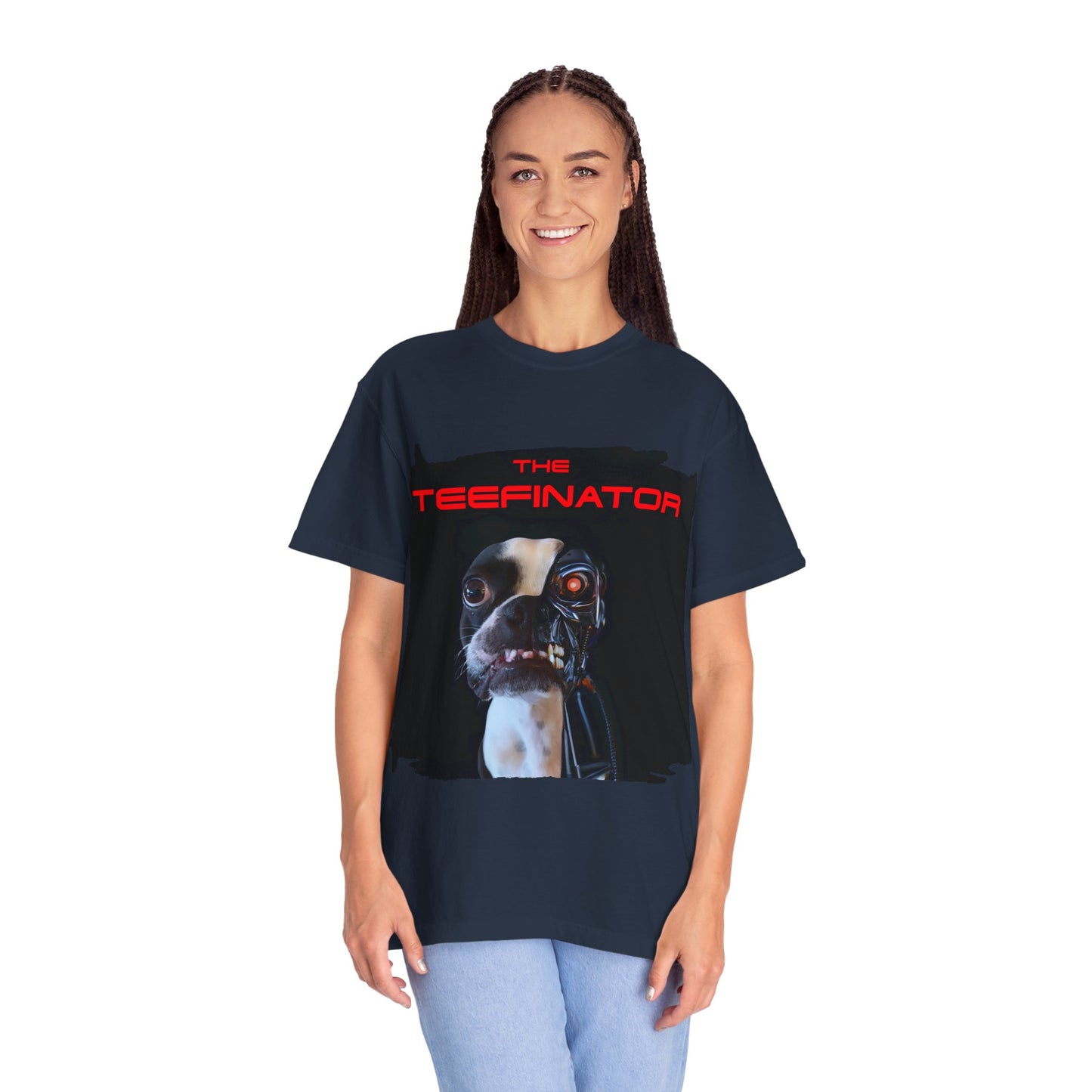 The Teefinator Unisex T-Shirt: Armor of Tomorrow