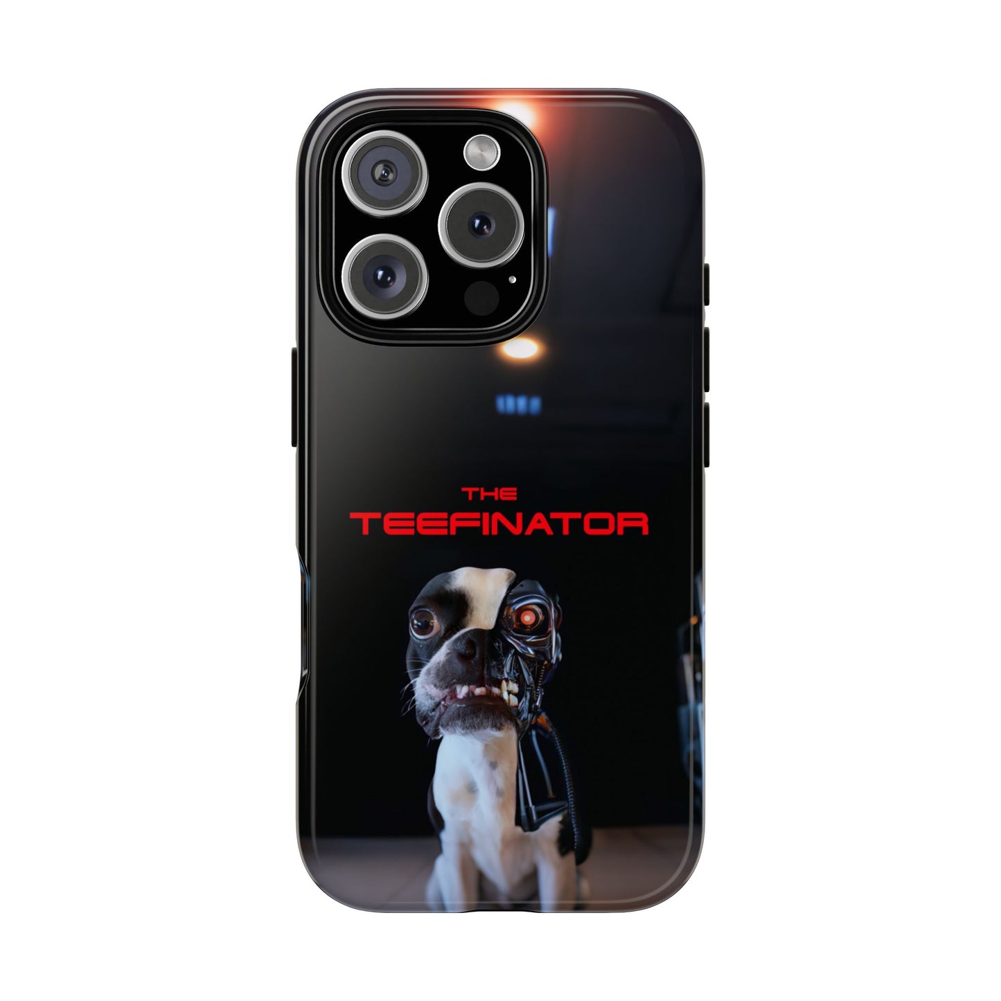 The Teefinator Phone Case: Cybernetic Shield