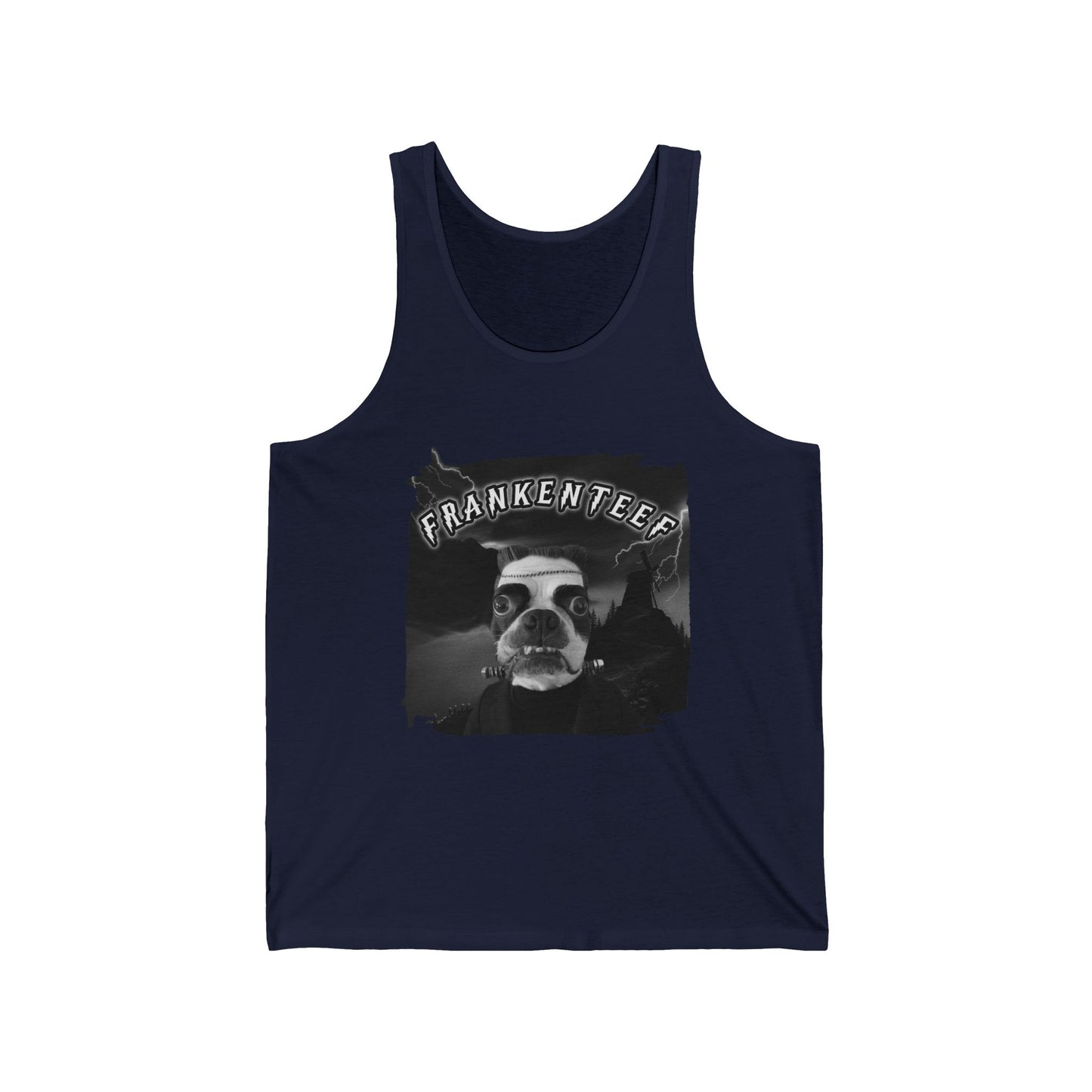 Frankenteef Unisex Tank Top: Monster Mash Casual
