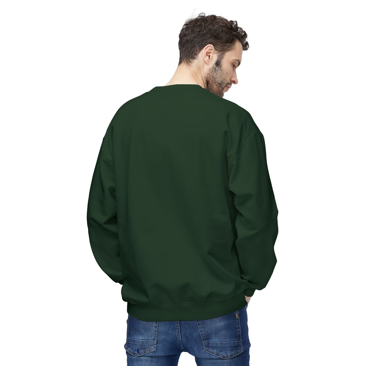 Night of the Living Teef Crewneck Sweatshirt: Zombie Comfort