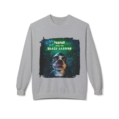 Teefer from the Black Lagoon Crewneck Sweatshirt: Lagoon Depths Comfort