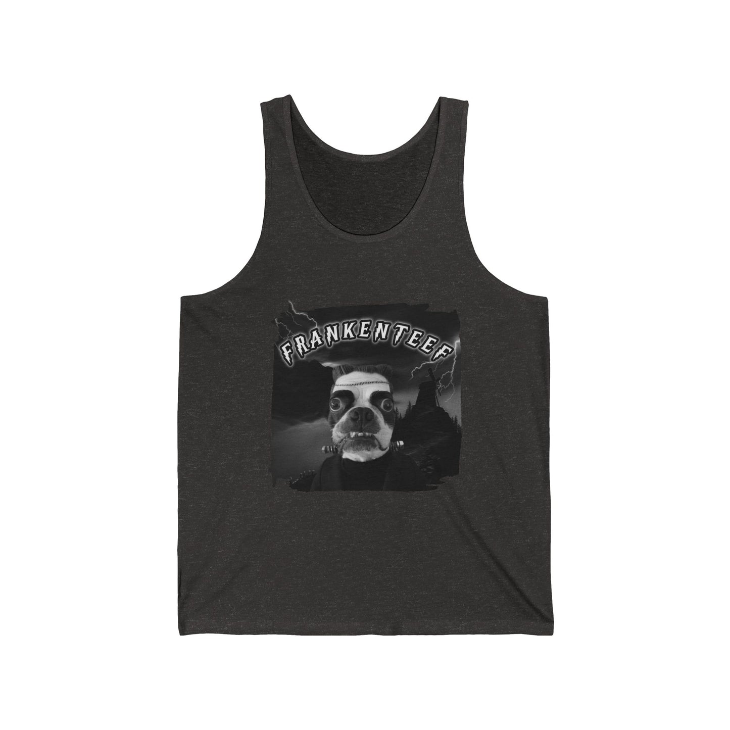 Frankenteef Unisex Tank Top: Monster Mash Casual