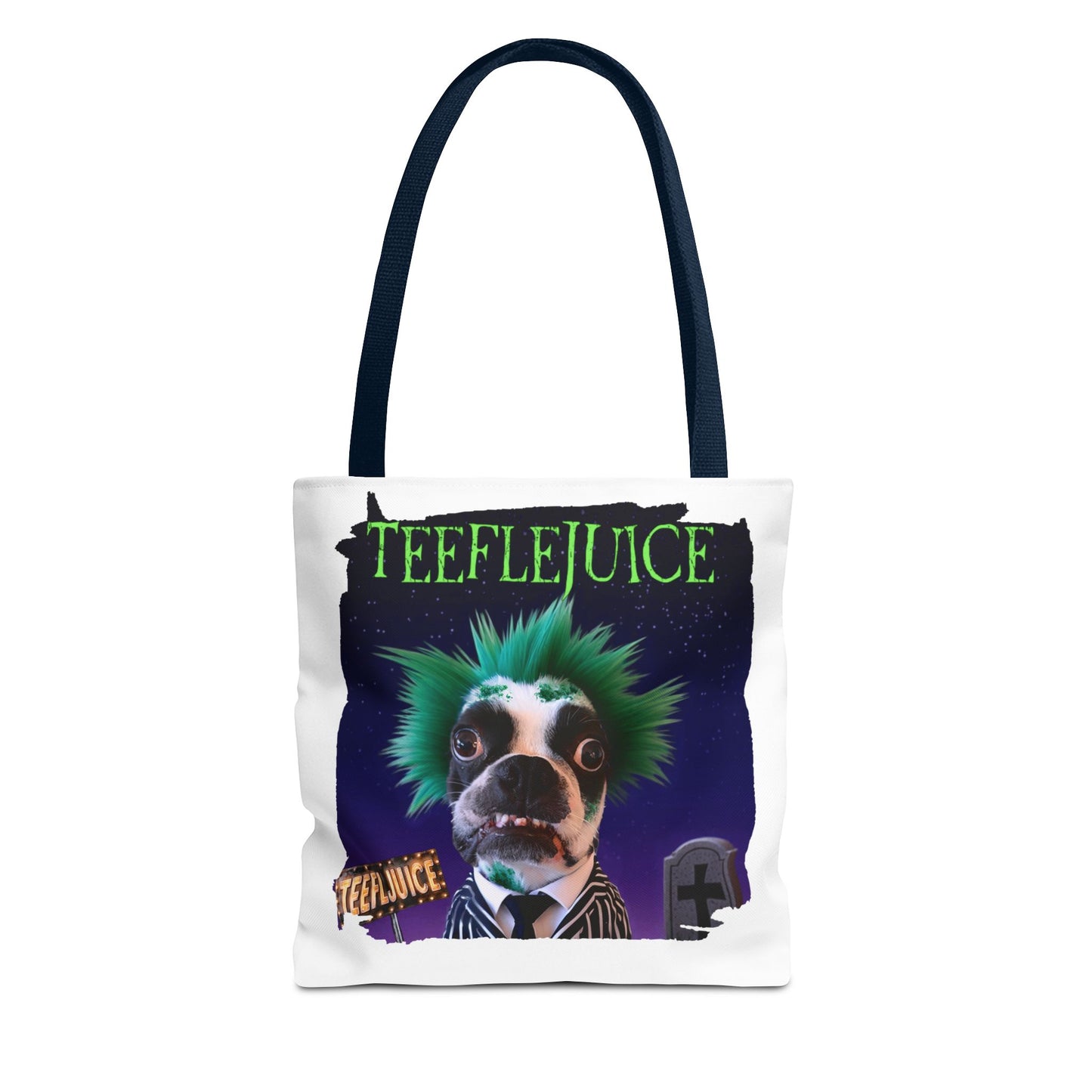 Teeflejuice Tote: Spooky Style on the Go