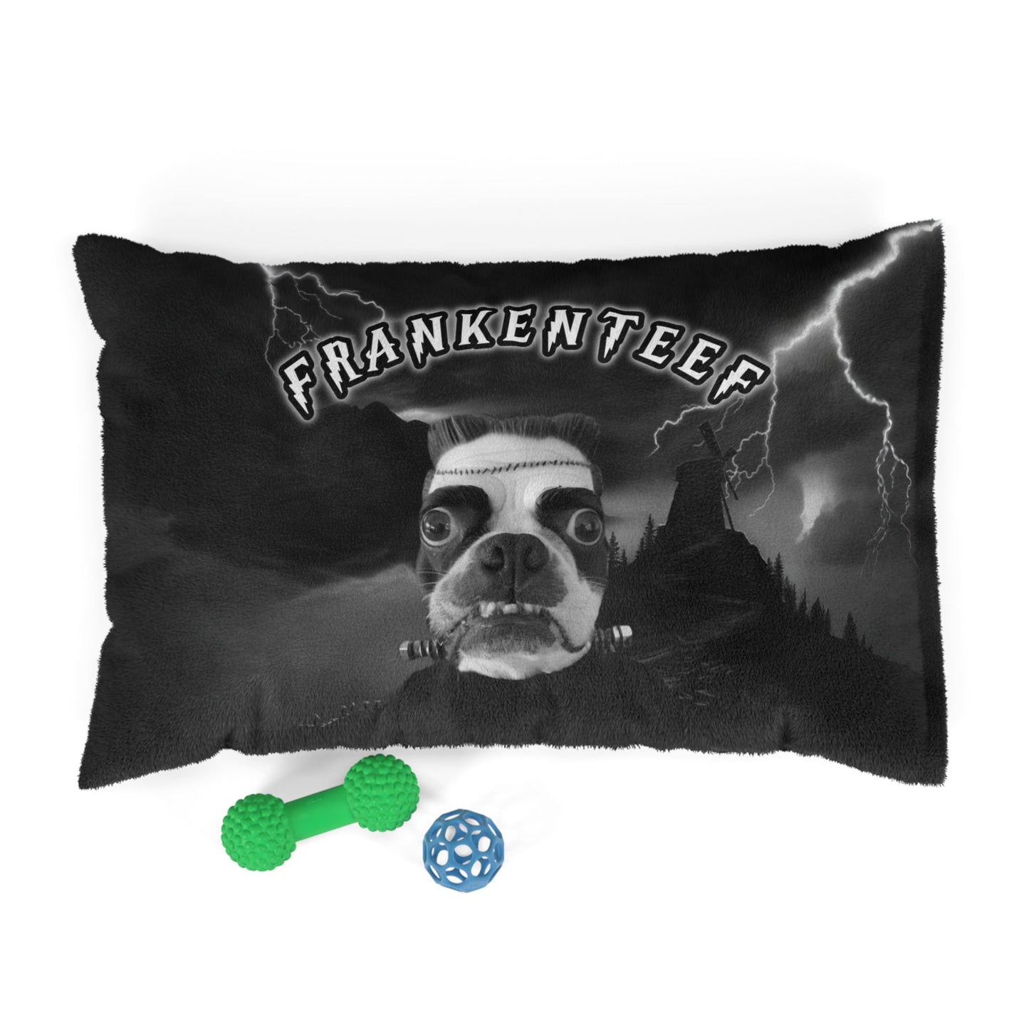 Frankenteef Monster's Lair Dog Bed