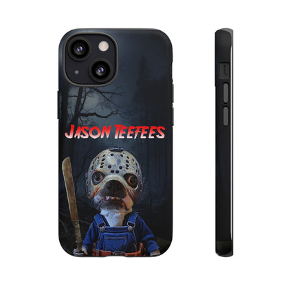Masked Mischief: Jason Teefees Phone Case
