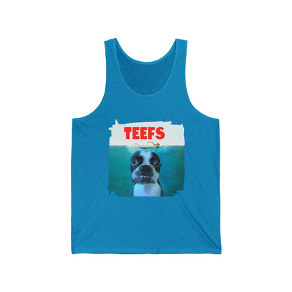 Teefs Unisex Tank Top: Oceanic Adventure Wear
