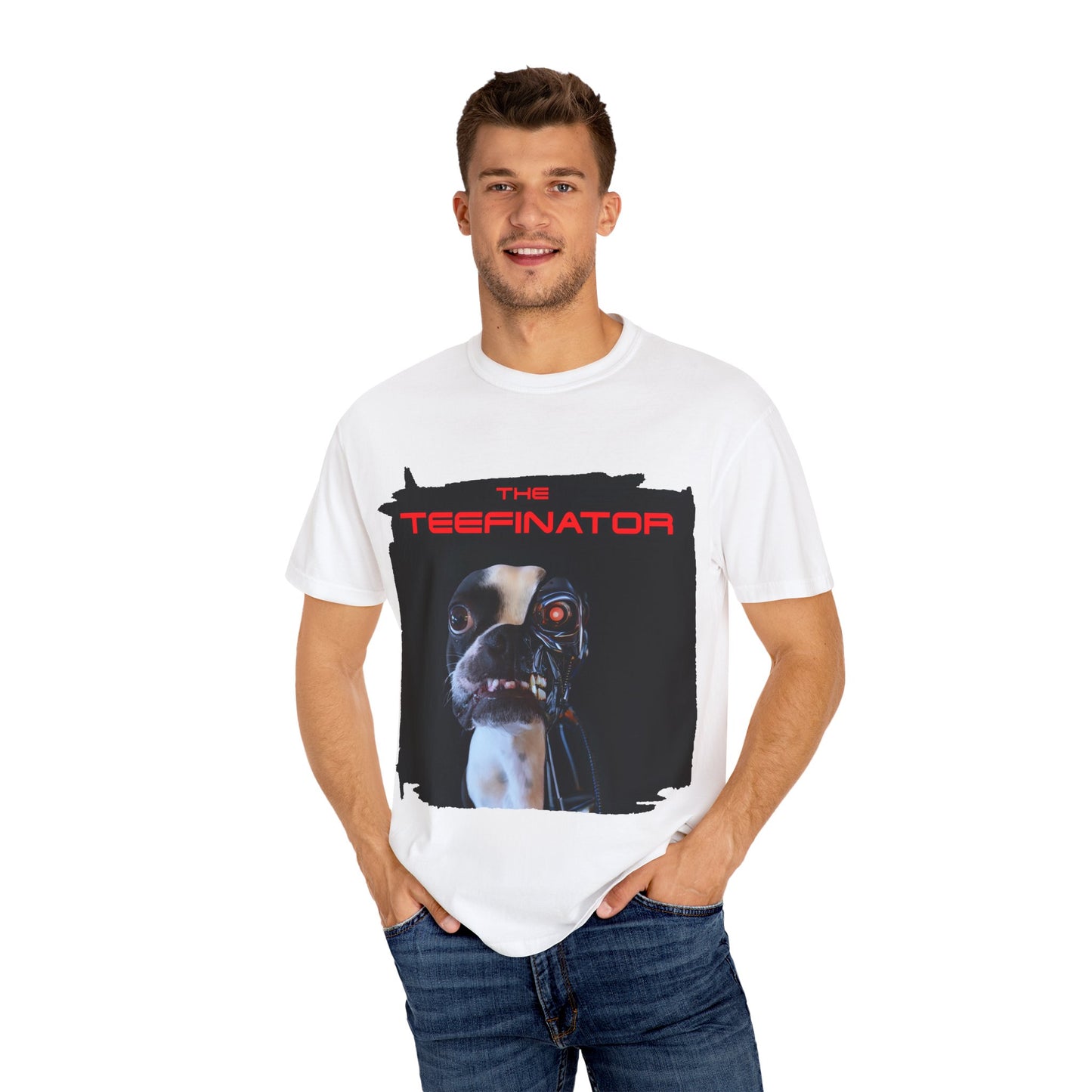 The Teefinator Unisex T-Shirt: Armor of Tomorrow