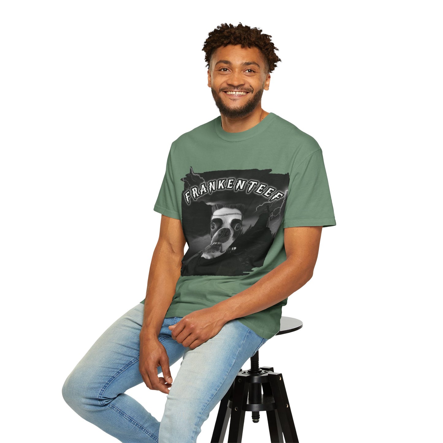 Frankenteef Unisex T-Shirt: Classic Monster Charm