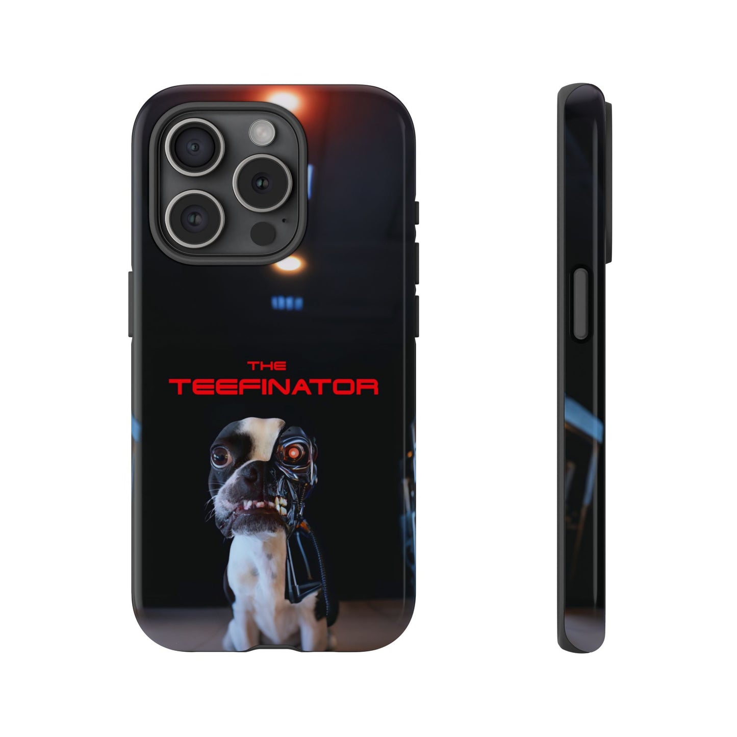 The Teefinator Phone Case: Cybernetic Shield
