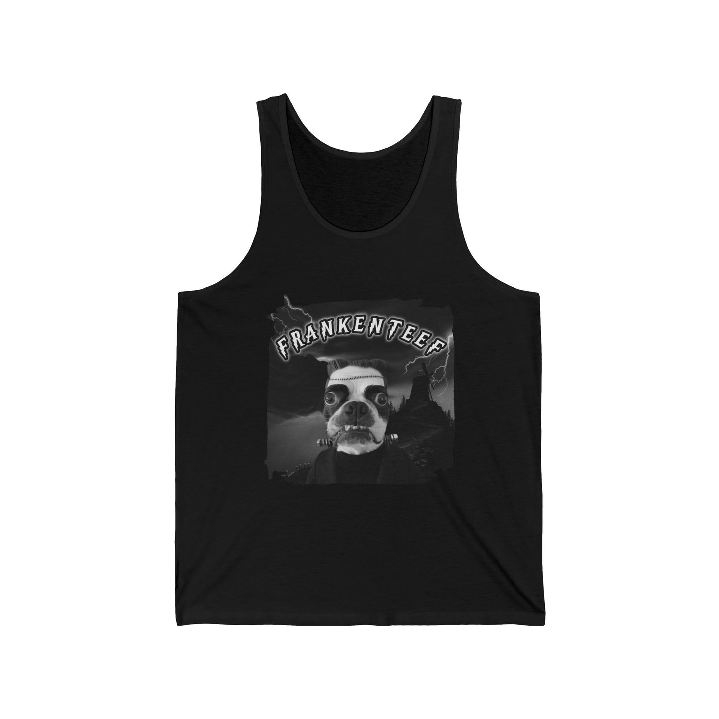 Frankenteef Unisex Tank Top: Monster Mash Casual