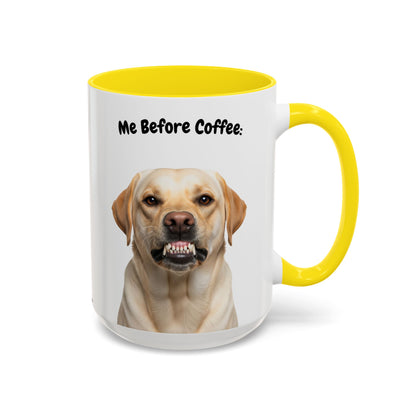 Labrador Retriever Before & After Coffee Mug
