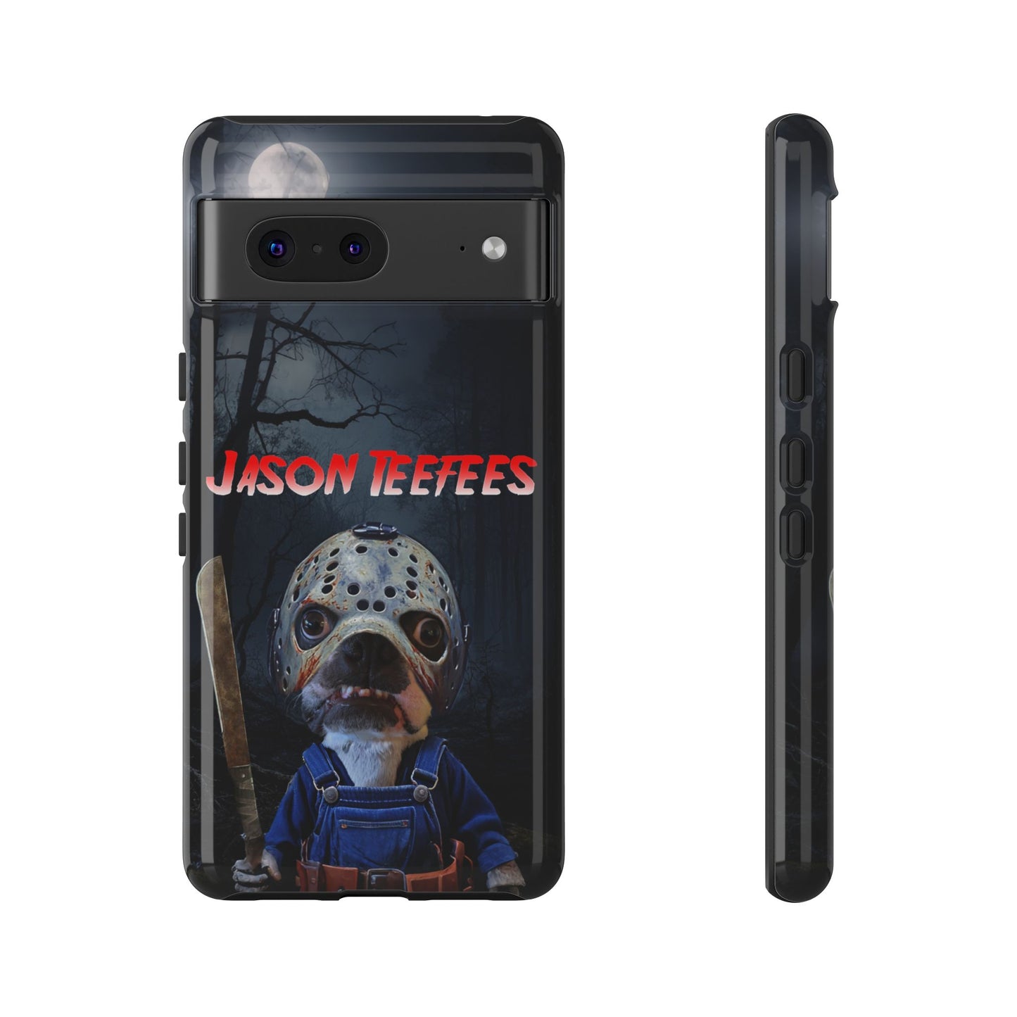 Masked Mischief: Jason Teefees Phone Case