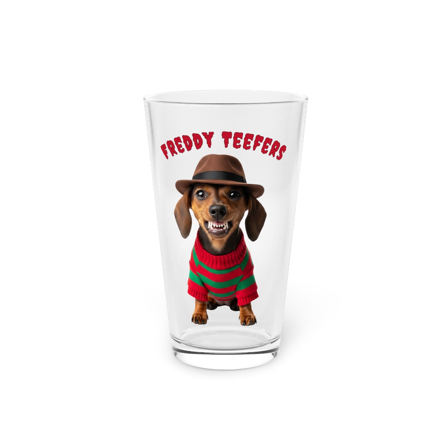 Dachshund Halloween Pint Glass – Freddy Teefers