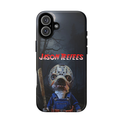 Masked Mischief: Jason Teefees Phone Case