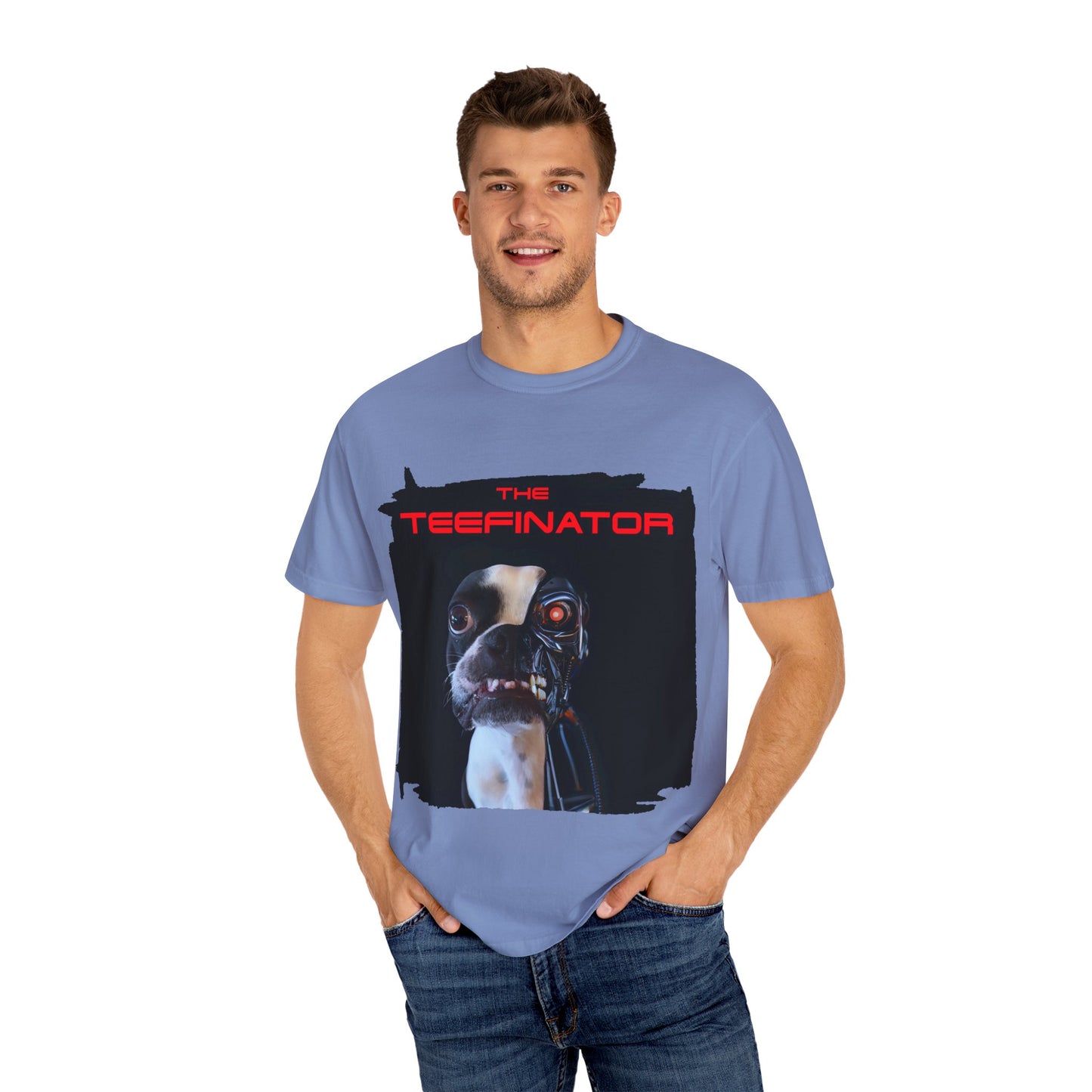 The Teefinator Unisex T-Shirt: Armor of Tomorrow