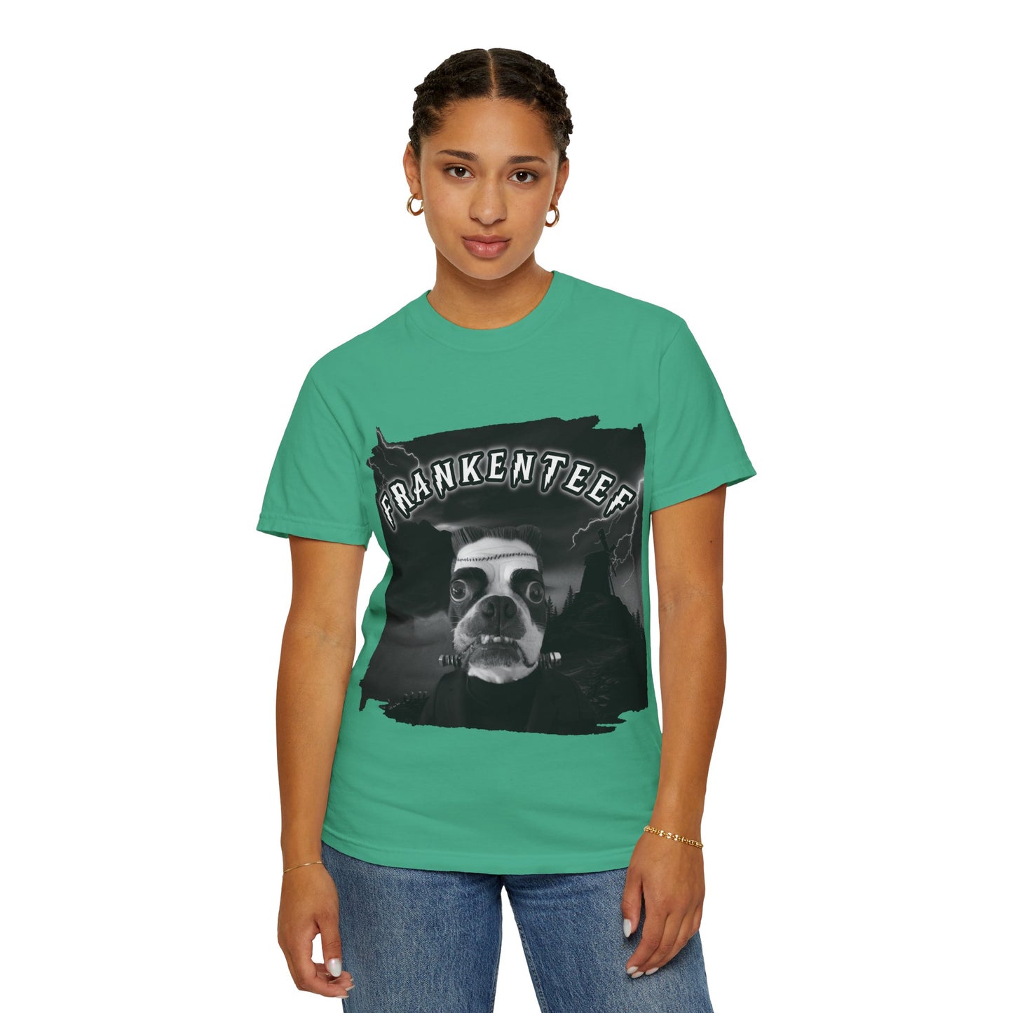 Frankenteef Unisex T-Shirt: Classic Monster Charm
