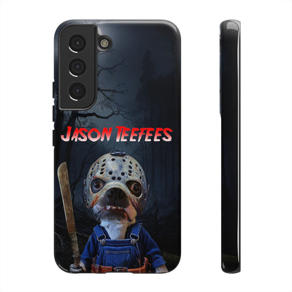 Masked Mischief: Jason Teefees Phone Case