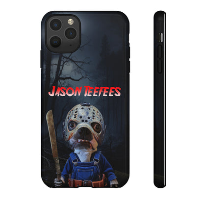 Masked Mischief: Jason Teefees Phone Case